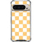 Yellow and White Checkerboard Pixel 9 Pro XL Clear Case